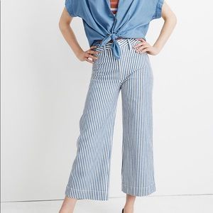 Madewell Emmett Wide-Leg Crop Pants